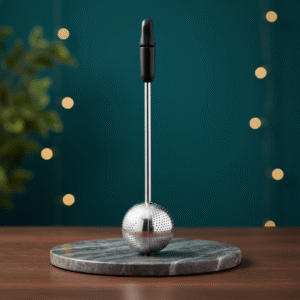 Round rotatable Strainer for water infusion